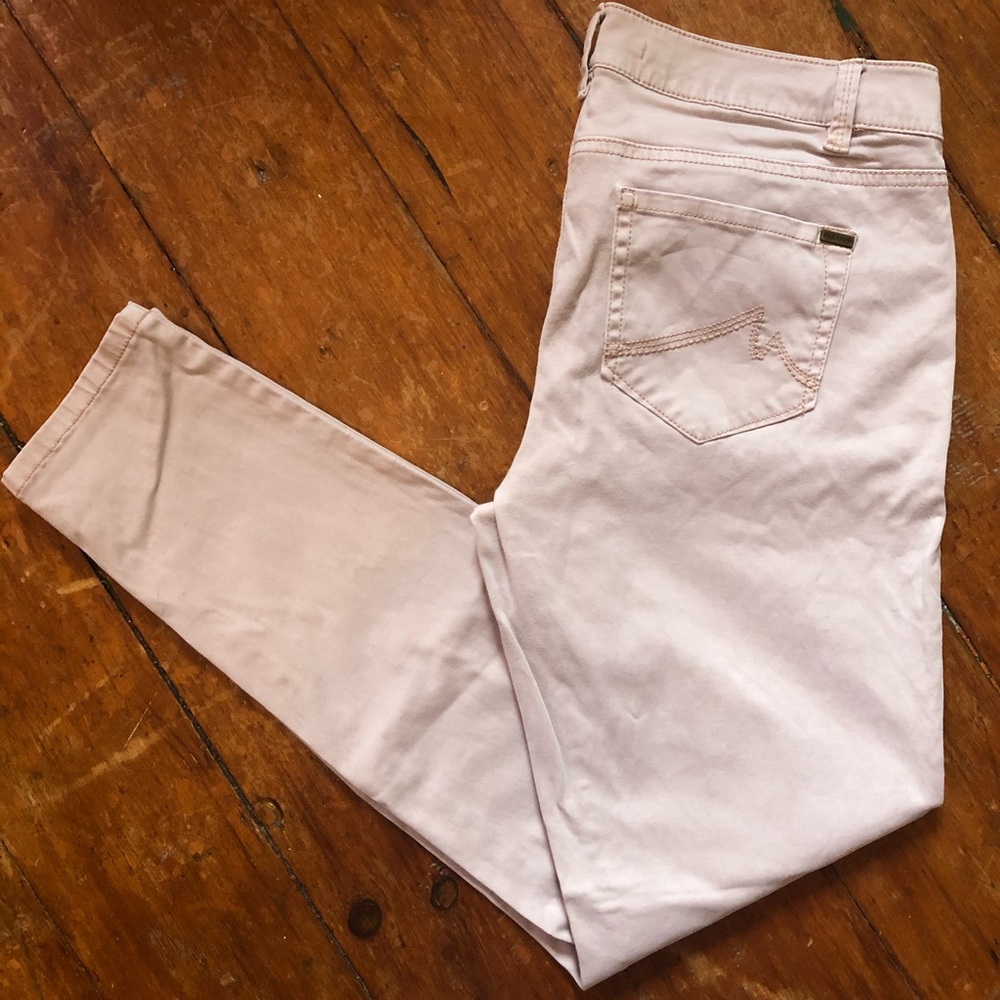 Max Jeans Skinny Jeans (Dusty Pink Color)